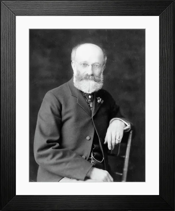 Framed Print : Col. William H. Crook, a White House employee, half-length portrait... between 1890 and 1910. Creator: Frances Benjamin Johnston Framed Print : Col. William H. Crook, a White House employee, half-length portrait... between 1890 and 1910. Creator: Frances Benjamin Johnston