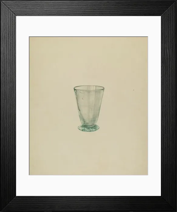 Framed Print : Toddy Glass, c. 1937. Creator: James McCreery Framed Print : Toddy Glass, c. 1937. Creator: James McCreery