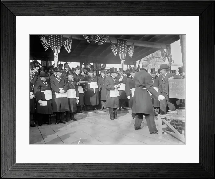 Framed Print : All Souls Church - Laying of A Cornerstone, Washington DC, 1913. Creator: Harris & Ewing. All Souls Church - Laying of A Cornerstone, Washington DC, 1913. Creator: Harris & Ewing Framed Print : All Souls Church - Laying of A Cornerstone, Washington DC, 1913. Creator: Harris & Ewing. All Souls Church - Laying of A Cornerstone, Washington DC, 1913. Creator: Harris & Ewing