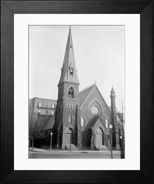 Framed Print : All Soul's Church, Unitarian, 14th And L Streets, N.W. 1916. Creator: Harris & Ewing. All Soul's Church, Unitarian, 14th And L Streets, N.W. 1916. Creator: Harris & Ewing Framed Print : All Soul's Church, Unitarian, 14th And L Streets, N.W. 1916. Creator: Harris & Ewing. All Soul's Church, Unitarian, 14th And L Streets, N.W. 1916. Creator: Harris & Ewing