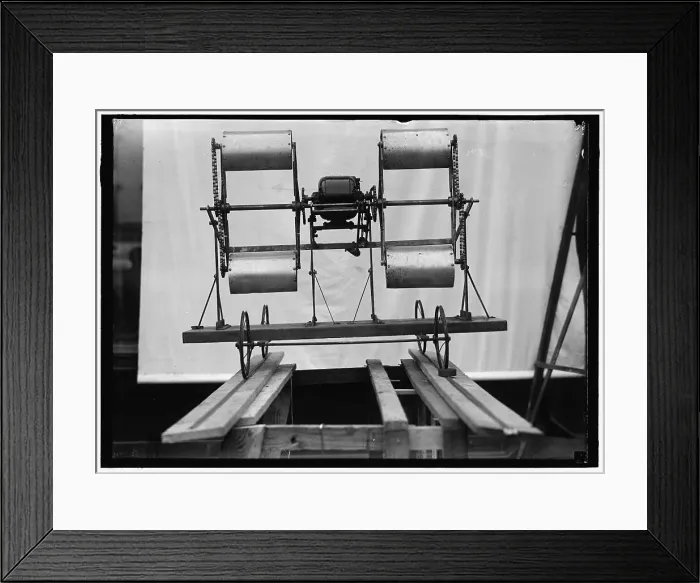 Framed Print : Unidentified Machine Model, between 1914 and 1918. Creator: Harris & Ewing. Unidentified Machine Model, between 1914 and 1918. Creator: Harris & Ewing Framed Print : Unidentified Machine Model, between 1914 and 1918. Creator: Harris & Ewing. Unidentified Machine Model, between 1914 and 1918. Creator: Harris & Ewing