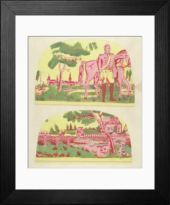 Framed Print : Bandbox, c. 1937. Creator: Harold Merriam