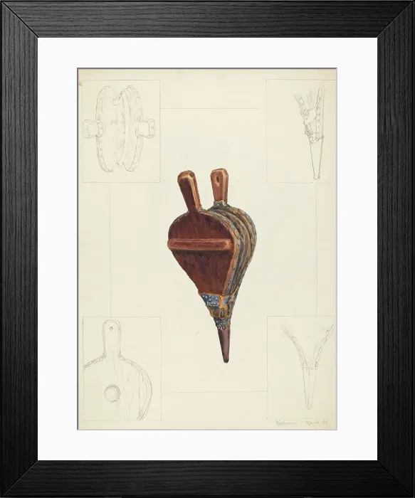 Framed Print : Bellows, c. 1937. Creator: Katharine Merrill Framed Print : Bellows, c. 1937. Creator: Katharine Merrill