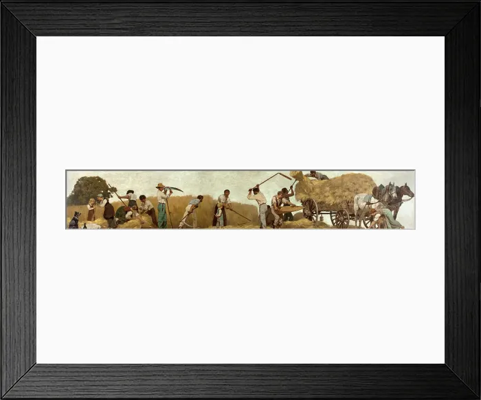 Framed Print : Agriculture: Sketch for the school in rue Chateau-Landon, 10th arrondissement of Paris, 1881. Creator: Jules Didier Framed Print : Agriculture: Sketch for the school in rue Chateau-Landon, 10th arrondissement of Paris, 1881. Creator: Jules Didier