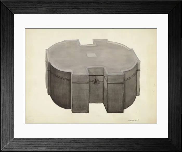 Framed Print : Patch Box, c. 1941. Creator: George B. Meyer Framed Print : Patch Box, c. 1941. Creator: George B. Meyer