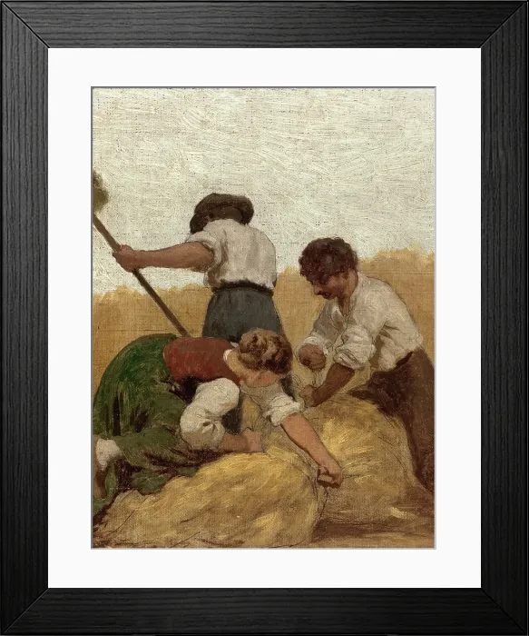 Framed Print : Agriculture: Sketch for the school in rue Chateau-Landon, 10th arrondissement of Paris, 1881. Creator: Jules Didier Framed Print : Agriculture: Sketch for the school in rue Chateau-Landon, 10th arrondissement of Paris, 1881. Creator: Jules Didier