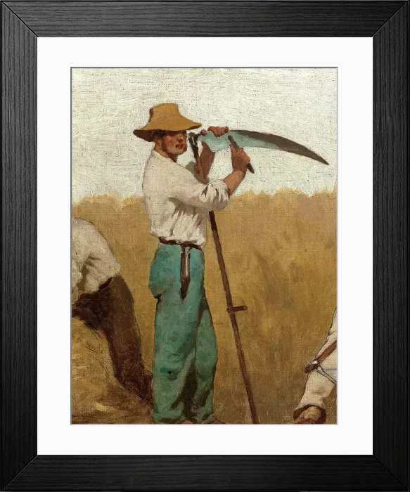 Framed Print : Agriculture: Sketch for the school in rue Chateau-Landon, 10th arrondissement of Paris, 1881. Creator: Jules Didier Framed Print : Agriculture: Sketch for the school in rue Chateau-Landon, 10th arrondissement of Paris, 1881. Creator: Jules Didier