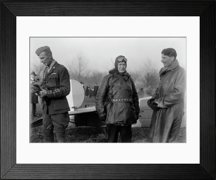 Framed Print : Allied Aircraft - Demonstration At Polo Grounds; Col. Charles E. Lee, British Aviator... 1917. Creator: Harris & Ewing. Allied Aircraft - Demonstration At Polo Grounds; Col. Charles E. Lee, British Aviator... 1917. Creator: Harris & Ewing Framed Print : Allied Aircraft - Demonstration At Polo Grounds; Col. Charles E. Lee, British Aviator... 1917. Creator: Harris & Ewing. Allied Aircraft - Demonstration At Polo Grounds; Col. Charles E. Lee, British Aviator... 1917. Creator: Harris & Ewing