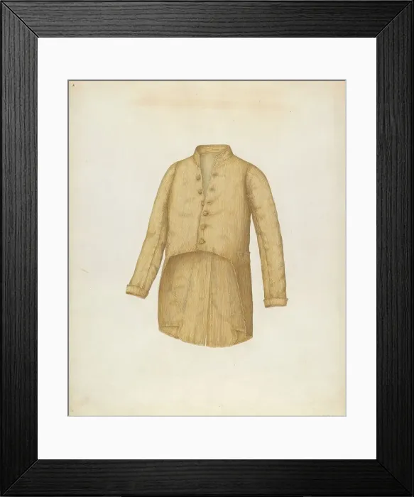 Framed Print : Boy's Cutaway Jacket, c. 1938. Creator: Dorothea Mierisch Framed Print : Boy's Cutaway Jacket, c. 1938. Creator: Dorothea Mierisch