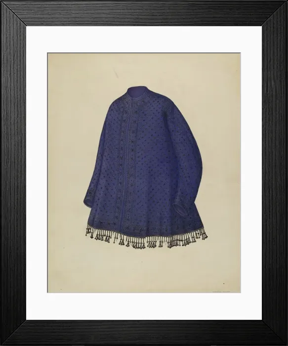 Framed Print : Woman's Coat, c. 1939. Creator: Dorothea Mierisch Framed Print : Woman's Coat, c. 1939. Creator: Dorothea Mierisch