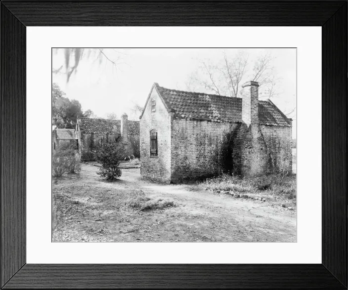 Framed Print : Boone Hall, buildings on grounds, Mount Pleasant vicinity, Charleston County, South Carolina, 1938. Creator: Frances Benjamin Johnston Framed Print : Boone Hall, buildings on grounds, Mount Pleasant vicinity, Charleston County, South Carolina, 1938. Creator: Frances Benjamin Johnston