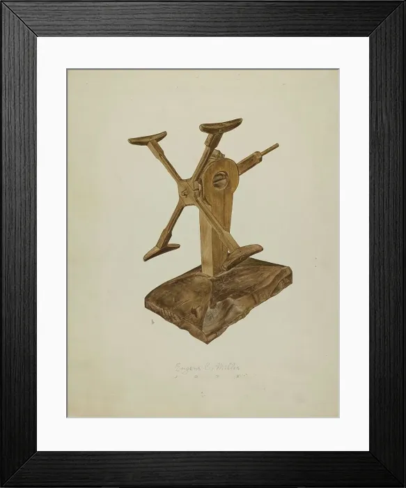 Framed Print : Reel, 1938. Creator: Eugene C. Miller Framed Print : Reel, 1938. Creator: Eugene C. Miller