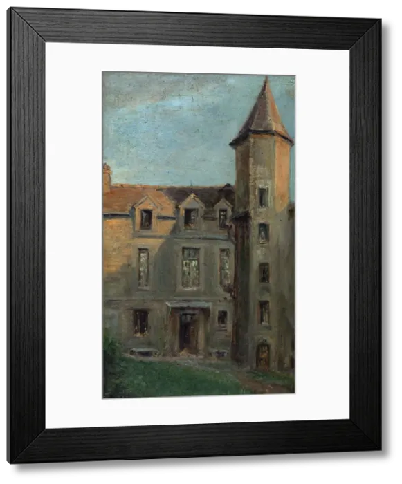 Framed Print : Turret in Gentilly. Creator: Lucie Dreux Framed Print : Turret in Gentilly. Creator: Lucie Dreux