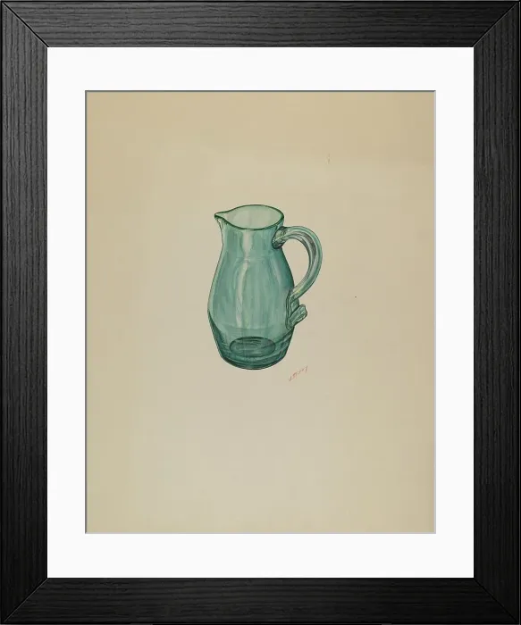 Framed Print : Pitcher, c. 1941. Creator: Joseph Mitry Framed Print : Pitcher, c. 1941. Creator: Joseph Mitry