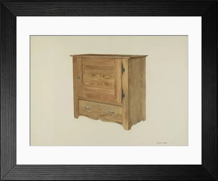 Framed Print : Chest, c. 1939. Creator: Esther Molina Framed Print : Chest, c. 1939. Creator: Esther Molina