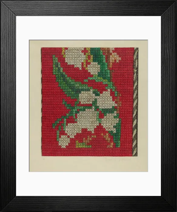 Framed Print : Afghan, c. 1941. Creator: Renee A. Monfalcone Framed Print : Afghan, c. 1941. Creator: Renee A. Monfalcone