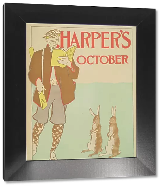 Harper's October, c1894. Creator: Edward Penfield