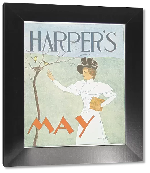 Harper's May, c1894. Creator: Edward Penfield