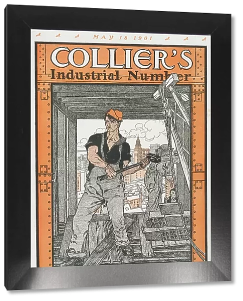 Collier's, Industrial Number, May 18, 1901, Price 10 Cents, c1901. Creator: Edward Penfield