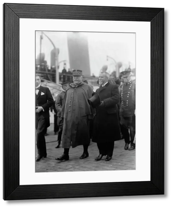 Framed Print : Allied Commission To U.S. Jules J. Jusserand, Ambassador From France with Joffre... 1917. Creator: Harris & Ewing. Allied Commission To U.S. Jules J. Jusserand, Ambassador From France with Joffre... 1917. Creator: Harris & Ewing Framed Print : Allied Commission To U.S. Jules J. Jusserand, Ambassador From France with Joffre... 1917. Creator: Harris & Ewing. Allied Commission To U.S. Jules J. Jusserand, Ambassador From France with Joffre... 1917. Creator: Harris & Ewing