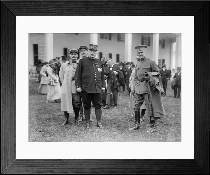 Framed Print : Allied Commission To U.S. Remon; Joffre; Lt. S. Crosby, 1917. Creator: Harris & Ewing. Allied Commission To U.S. Remon; Joffre; Lt. S. Crosby, 1917. Creator: Harris & Ewing Framed Print : Allied Commission To U.S. Remon; Joffre; Lt. S. Crosby, 1917. Creator: Harris & Ewing. Allied Commission To U.S. Remon; Joffre; Lt. S. Crosby, 1917. Creator: Harris & Ewing