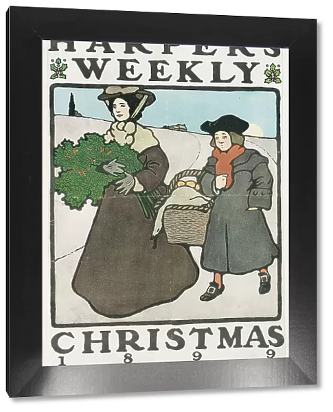 Harper's Weekly, Christmas 1899, 10 Cents a Copy, c1899. Creator: Edward Penfield