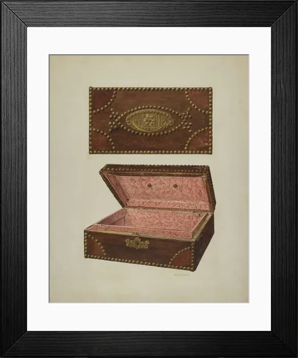 Framed Print : Letter Box, 1940. Creator: Rocco Navigato Framed Print : Letter Box, 1940. Creator: Rocco Navigato