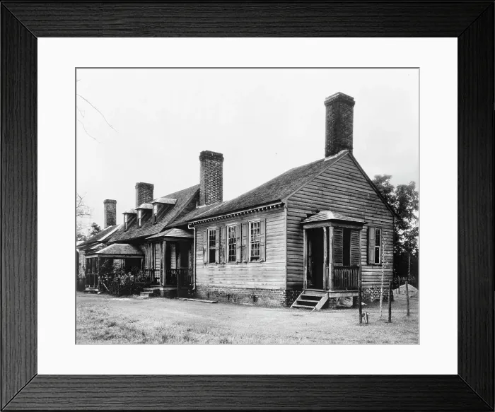 Framed Print : Wales house, Petersburg vicinity, Dinwiddie Co. Virginia, between 1933 and 1940. Creator: Frances Benjamin Johnston Framed Print : Wales house, Petersburg vicinity, Dinwiddie Co. Virginia, between 1933 and 1940. Creator: Frances Benjamin Johnston