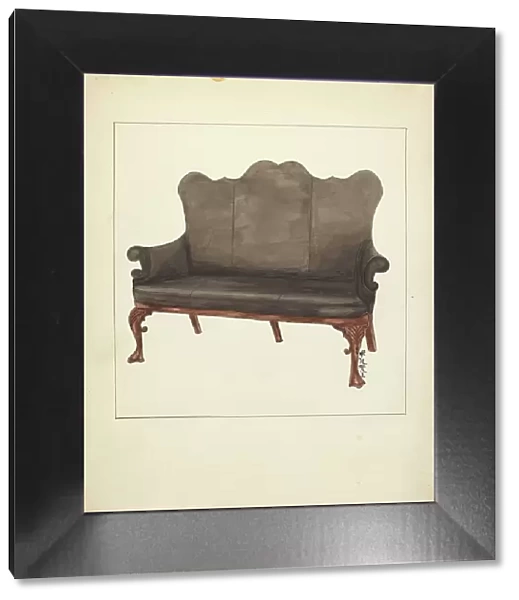 Sofa, c. 1953. Creator: Florence Neal