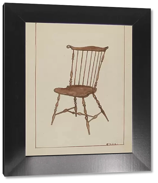 Windsor Chair, 1935 / 1942. Creator: Florence Neal