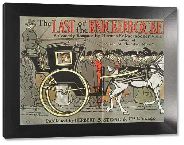 The Last of the Knickerbockers, A Comedy Romance by Herman Knickerbocker Vielé... c1901. Creator: Edward Penfield