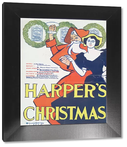 Harper's Christmas... c1895. Creator: Edward Penfield