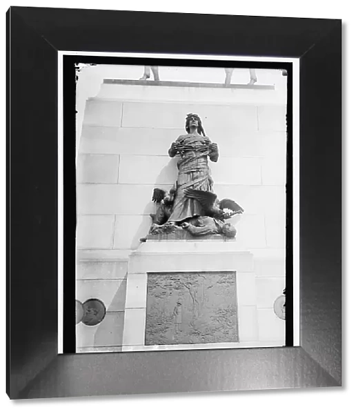General William Tecumseh Sherman Monument, Washington, D.C. between 1913 and 1917. Creator: Harris & Ewing. General William Tecumseh Sherman Monument, Washington, D.C. between 1913 and 1917. Creator: Harris & Ewing