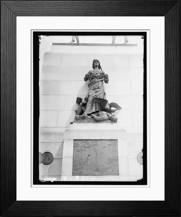 Framed Print : General William Tecumseh Sherman Monument, Washington, D.C. between 1913 and 1917. Creator: Harris & Ewing. General William Tecumseh Sherman Monument, Washington, D.C. between 1913 and 1917. Creator: Harris & Ewing Framed Print : General William Tecumseh Sherman Monument, Washington, D.C. between 1913 and 1917. Creator: Harris & Ewing. General William Tecumseh Sherman Monument, Washington, D.C. between 1913 and 1917. Creator: Harris & Ewing