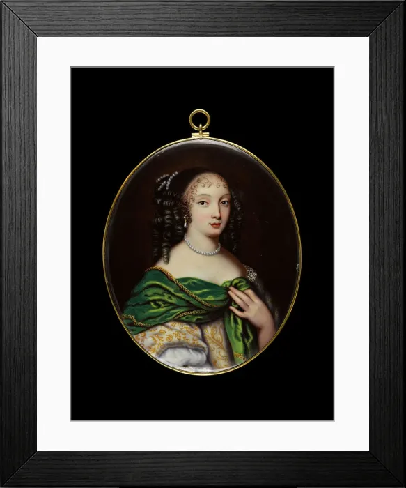 Framed Print : Portrait of a young woman, between 1790 and 1810. Creator: English School Framed Print : Portrait of a young woman, between 1790 and 1810. Creator: English School