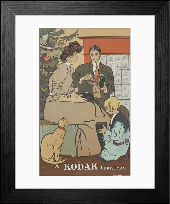 Framed Print : Posters. New York, 1890s-1907. c1890 - 1907. Creator: Edward Penfield Framed Print : Posters. New York, 1890s-1907. c1890 - 1907. Creator: Edward Penfield