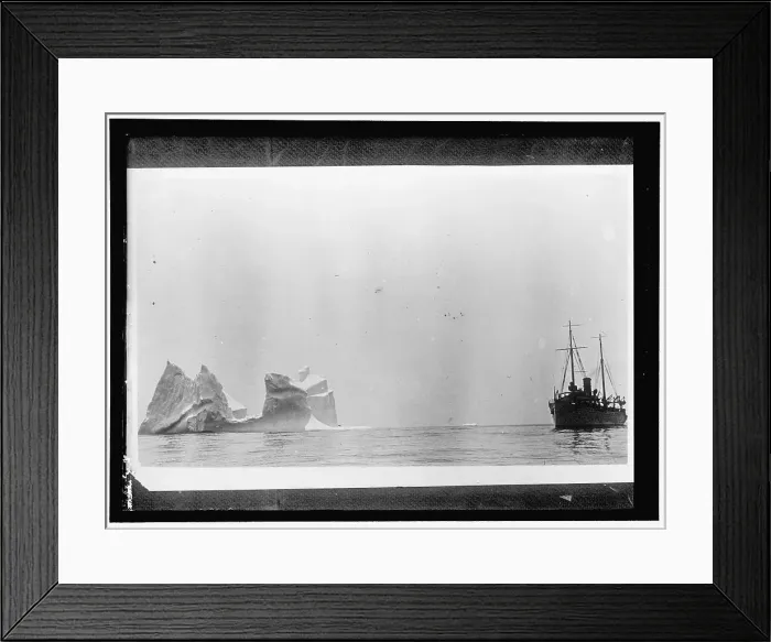 Framed Print : Ship and iceberg, between 1909 and 1923. Creator: Harris & Ewing. Ship and iceberg, between 1909 and 1923. Creator: Harris & Ewing Framed Print : Ship and iceberg, between 1909 and 1923. Creator: Harris & Ewing. Ship and iceberg, between 1909 and 1923. Creator: Harris & Ewing