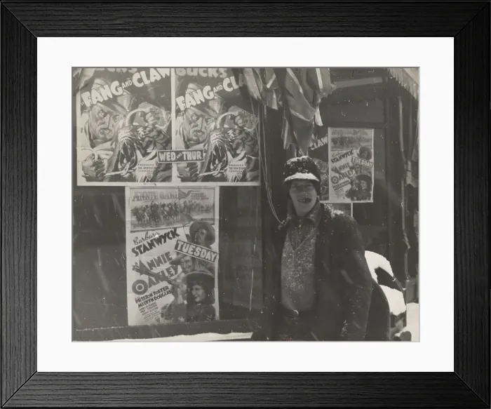 Framed Print : Street scene, Lancaster, New Hampshire, 1936-02. Creator: Arthur Rothstein Framed Print : Street scene, Lancaster, New Hampshire, 1936-02. Creator: Arthur Rothstein