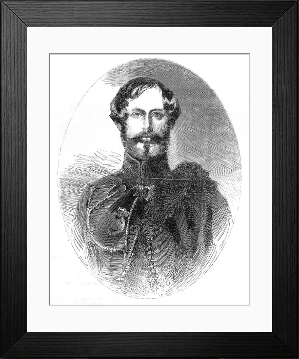 Framed Print : His Grace the Duke of Leeds, Mover of the Address to Her Majesty, in the House of Lords... 1854. Creator: Unknown Framed Print : His Grace the Duke of Leeds, Mover of the Address to Her Majesty, in the House of Lords... 1854. Creator: Unknown