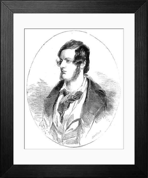 Framed Print : Herbert, M.P. Mover of the Address to Her Majesty, in the House of Commons, from a... 1854. Creator: Smyth Framed Print : Herbert, M.P. Mover of the Address to Her Majesty, in the House of Commons, from a... 1854. Creator: Smyth