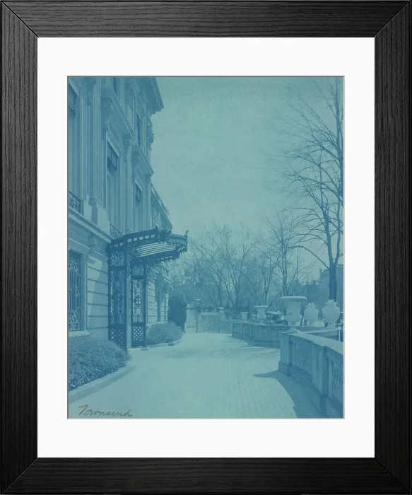 Framed Print : Mary Scott Townsend House, Wash. D.C.: Carriage house(?), c1910. Creator: Frances Benjamin Johnston Framed Print : Mary Scott Townsend House, Wash. D.C.: Carriage house(?), c1910. Creator: Frances Benjamin Johnston