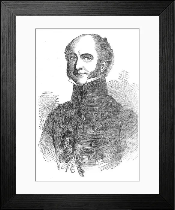 Framed Print : The late Brigadier-General Tylden, 1854. Creator: Unknown Framed Print : The late Brigadier-General Tylden, 1854. Creator: Unknown