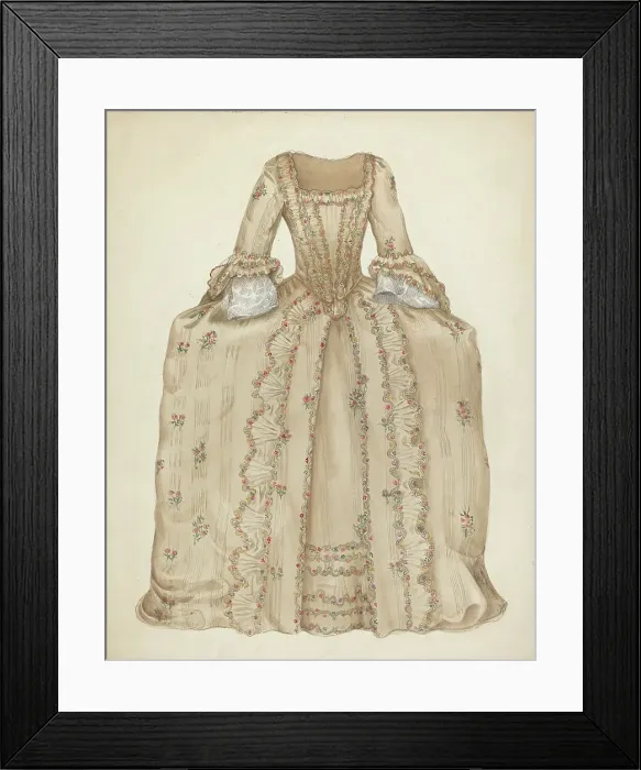 Framed Print : Dress, 1935 / 1942. Creator: Ruggiero Pierotti Framed Print : Dress, 1935 / 1942. Creator: Ruggiero Pierotti