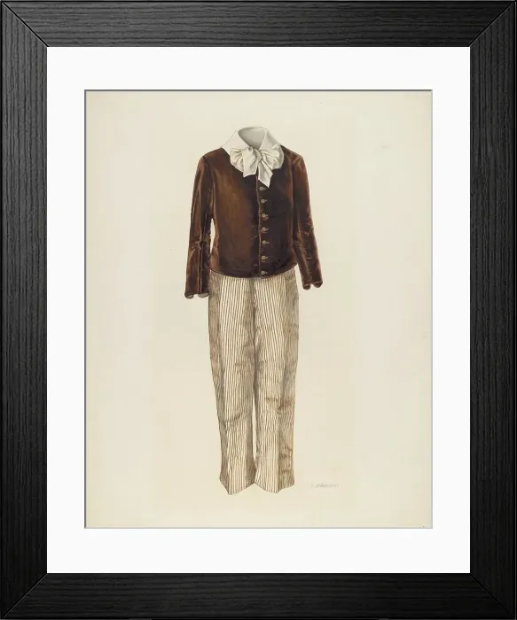 Framed Print : Boy's Suit, 1935 / 1942. Creator: Ruggiero Pierotti Framed Print : Boy's Suit, 1935 / 1942. Creator: Ruggiero Pierotti
