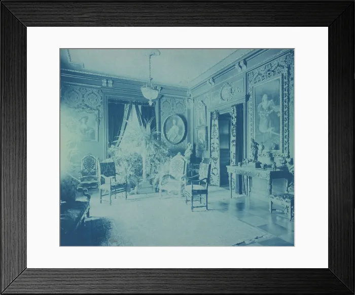 Framed Print : Mary Scott Townsend House, Wash. D.C.: Lobby, c1910. Creator: Frances Benjamin Johnston Framed Print : Mary Scott Townsend House, Wash. D.C.: Lobby, c1910. Creator: Frances Benjamin Johnston