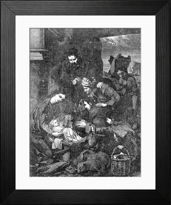 Framed Print : The Adoration of the Shepherds by Velasquez, 1854. Creator: Unknown. The Adoration of the Shepherds by Velasquez, 1854. Creator: Unknown Framed Print : The Adoration of the Shepherds by Velasquez, 1854. Creator: Unknown. The Adoration of the Shepherds by Velasquez, 1854. Creator: Unknown