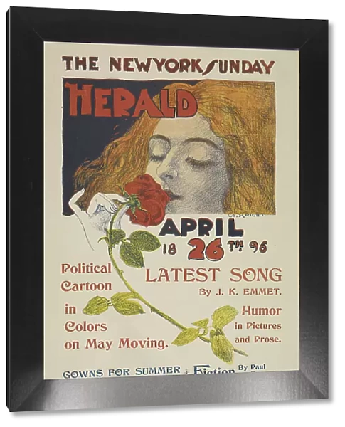 The New York Sunday herald. April 26th 1896. c1896. Creator: Charles Hubbard Wright
