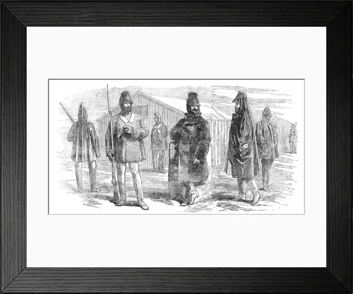 Framed Print : Winter Clothing for the British Troops in the Crimea, 1854. Creator: Unknown Framed Print : Winter Clothing for the British Troops in the Crimea, 1854. Creator: Unknown