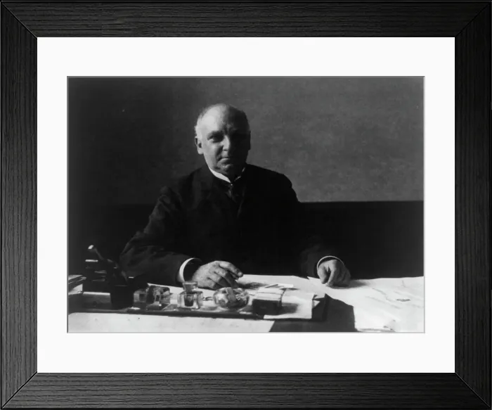 Framed Print : White House employee, between 1889 and 1906. Creator: Frances Benjamin Johnston Framed Print : White House employee, between 1889 and 1906. Creator: Frances Benjamin Johnston
