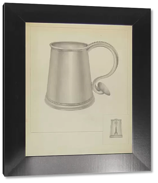 Silver Communion Mug, c. 1936. Creator: Isidore Steinberg